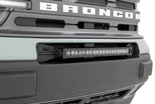 Load image into Gallery viewer, Rough Country - LED Light - Bumper Mount - 20" Black Single Row - Ford Bronco Sport (21-23) - 71036