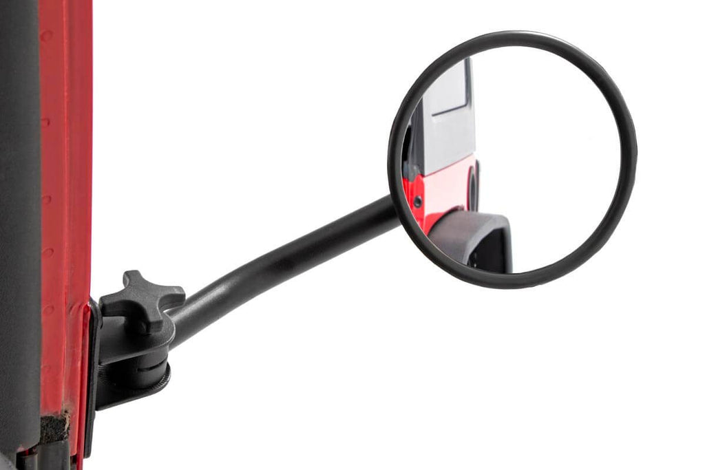 Rough Country Round Trail Mirror - Jeep Wrangler JK (2007-2018)