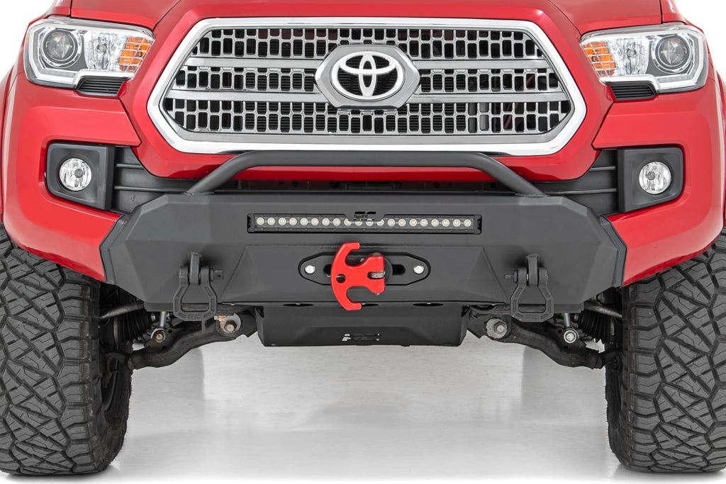 Front Bumper - Hybrid - 20 In. Blk DRL LED - Toyota Tacoma 4WD (2016-2023)