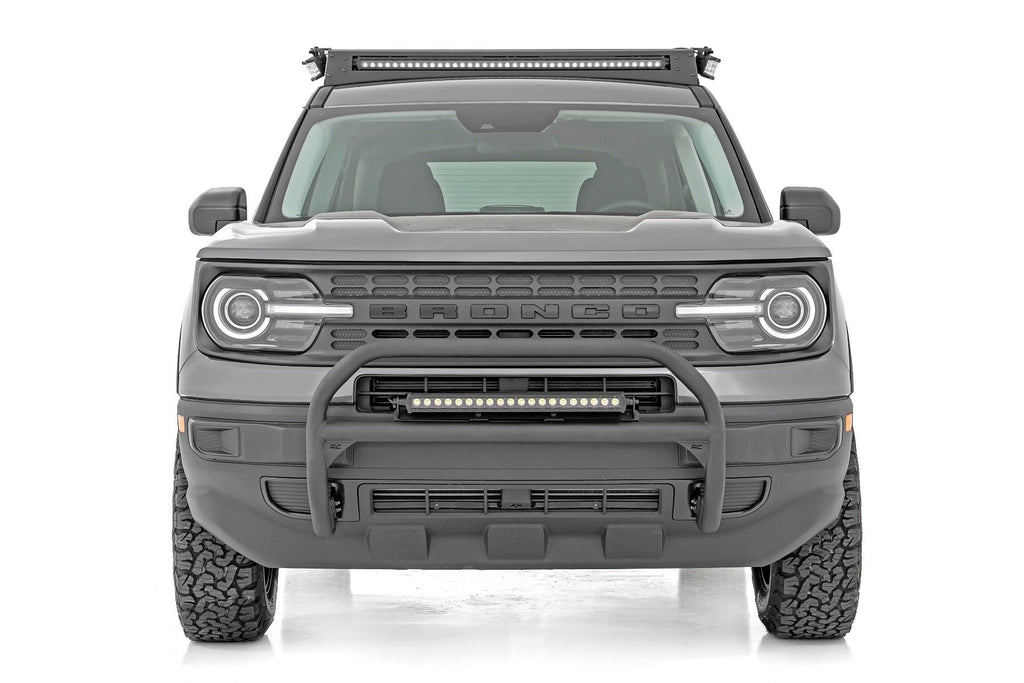 Nudge Bar - 20 Inch BLK DRL Single Row LED - Ford Bronco Sport (21-23)