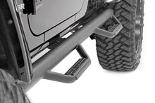 Load image into Gallery viewer, Rough Country Nerf Steps - Wheel To Wheel - 4 Door - Jeep Wrangler JK (07-18)