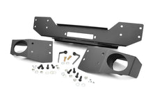 Load image into Gallery viewer, Rough Country Front Hybrid Stubby Bumper - Fog Mounts - Jeep Wrangler JK (07-18)