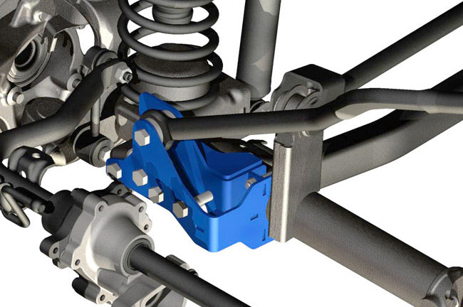 Rough Country Track Bar Bracket - Front - Jeep Wrangler JK (2007-2018)
