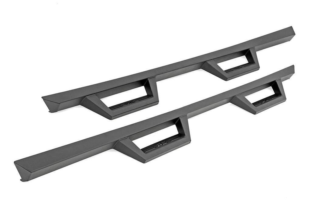 Rough Country Contoured Drop Steps - 4 Door - Jeep Wrangler 4xe (21-23) Wrangler JL (18-23)