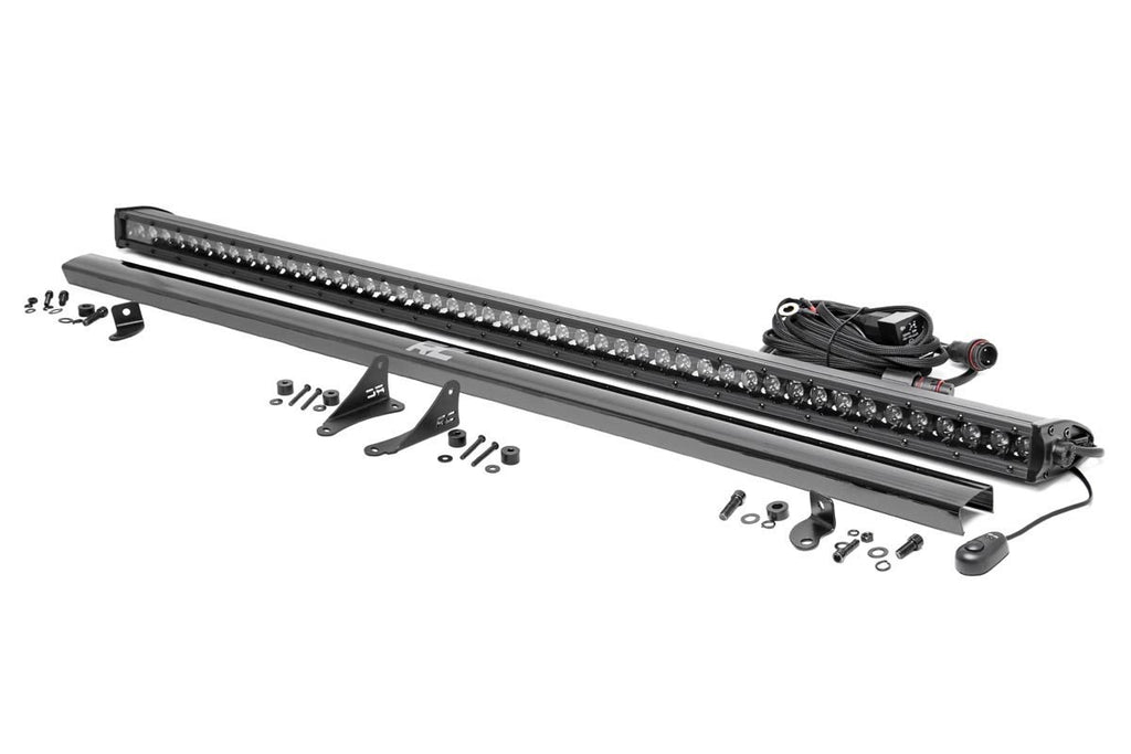 Rough Country - Jeep 50 Inch LED Hood Kit (18-21 Wrangler JL 20-21 Gladiator JT - Black-Series) - 70057