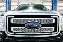 Load image into Gallery viewer, Rough Country - LED Light - Grill Mnt - 30" Black Single Row - White DRL - Ford Super Duty (11-16) - 70530BLDRL