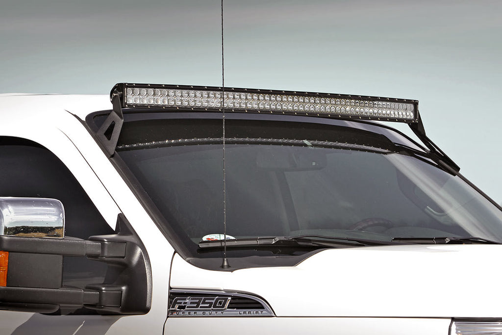 Rough Country - LED Light Mount - Upper Windshield - 54" Curved - Ford Super Duty (99-16) - 70516