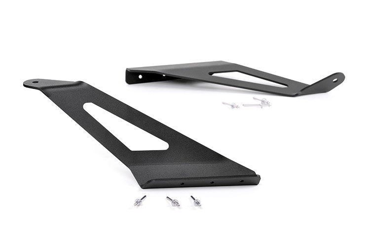 Rough Country - LED Light Mount - Upper Windshield - 50" Curved - Chevy/GMC SUV 1500 (15-20) - 70513B