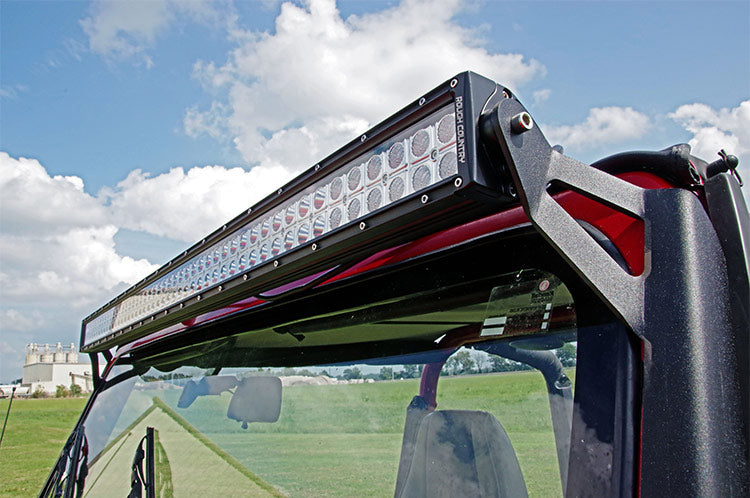 Rough Country - LED Light Mount - Upper Windshield - 50" Straight - Jeep Wrangler YJ (87-95) - 70508