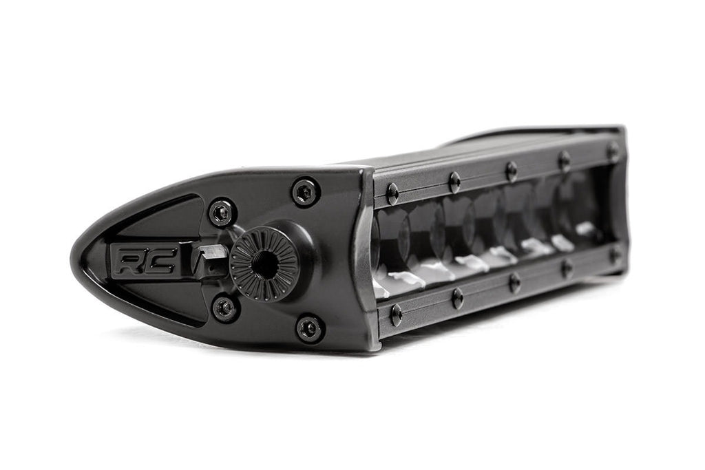 Rough Country - 8 Inch Black Series LED Light Bar - Single Row - 70718BL