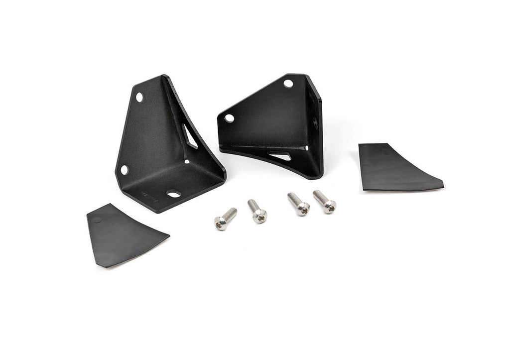Rough Country - LED Light Mount - Lower Windshield - Pod Pair - Jeep Wrangler YJ (87-95) - 70510