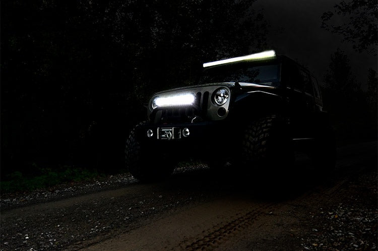 Rough Country - Chrome Series LED Light - 20 Inch - Dual Row - White DRL - 70920D