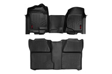 Load image into Gallery viewer, Rough Country Floor Mats - FR &amp; RR - OV Hump - Crew - Chevy GMC 1500 2500HD (07-14)