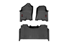 Load image into Gallery viewer, Rough Country Floor Mats - FR &amp; RR - RR Storage- Crew - Ram 1500 (19-23) 1500 TRX (21-23)