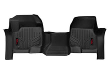 Load image into Gallery viewer, Rough Country Floor Mats - Front - Over Hump - Ford Super Duty 2WD 4WD (17-22)