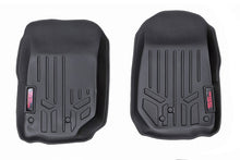 Load image into Gallery viewer, Rough Country Floor Mats - Front - - Jeep Wrangler JK 4WD (2014-2018)