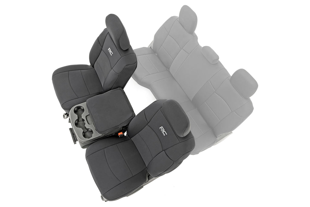 Rough Country Seat Covers - Bucket Seats - FR - Ram 2500 2WD 4WD (2019-2023)
