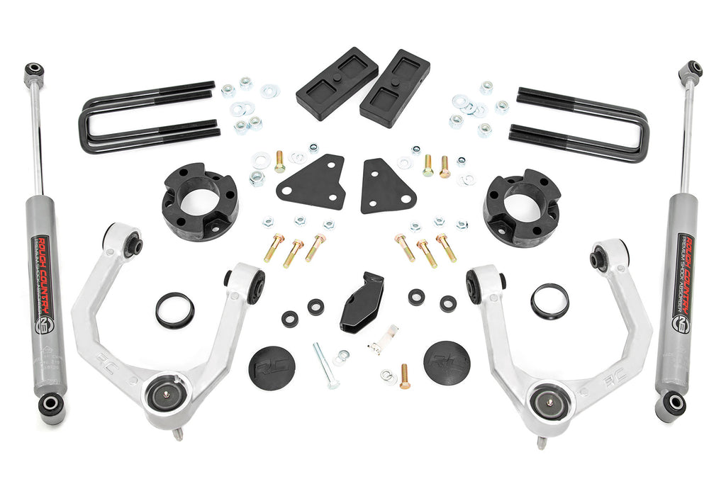 3.5 Inch Lift Kit - N3 - Ford Ranger 4WD (2019+)