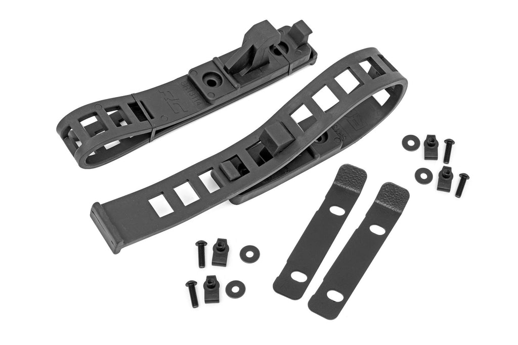 Rubber Molle Panel Clamp Kit - Universal - 1 2 In. - 4 1 2 In. - 2-Clamps