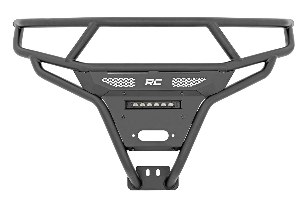 Tubular Bumper - Front - Black Series LED - 6 In. Light - Slim Line - Polaris RZR XP 1000