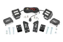 Load image into Gallery viewer, LED Light - A Pillar Mount - 2 In. Black Pair - Spot - Polaris RZR PRO XP