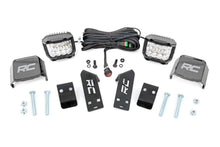 Load image into Gallery viewer, LED Light - A Pillar Mount - 2 In. Chrome Pair - Wide Angle - Polaris RZR PRO XP