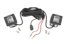 Load image into Gallery viewer, Rough Country - Black Series LED Light Pair - 2 Inch - SAE Fog - Yellow - 70907A
