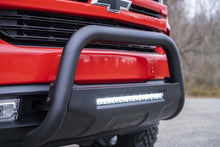 Load image into Gallery viewer, Rough Country Black LED Bull Bar - Chevy Silverado 1500 2WD 4WD (2019-2022)