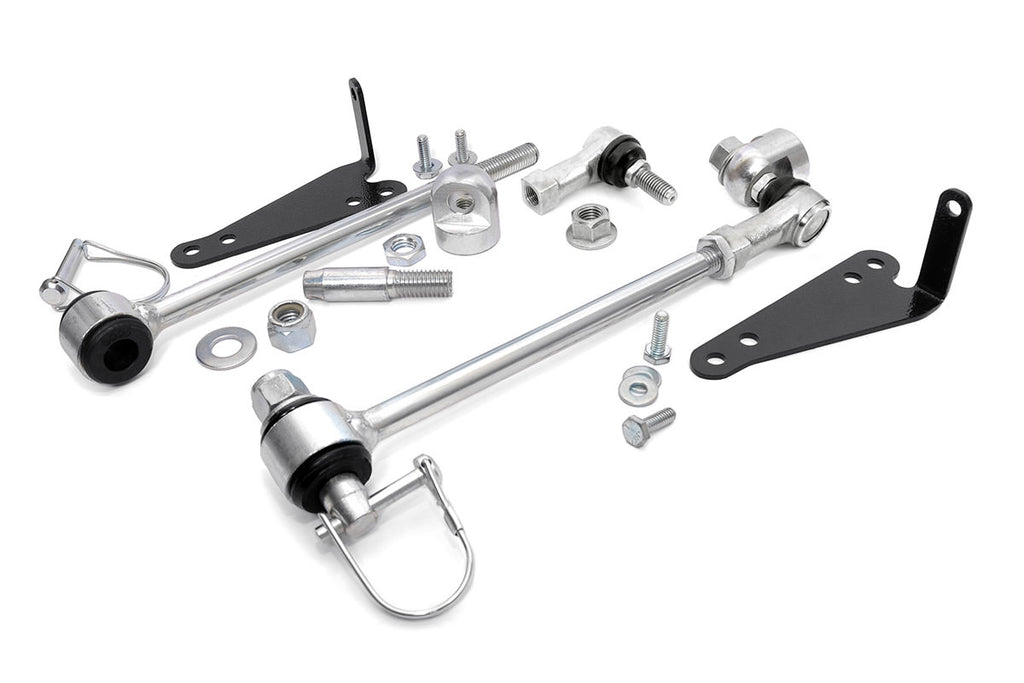 Rough Country Quick Disconnect Sway Links - 2.5 Inch Lift - Jeep Wrangler TJ (97-06)