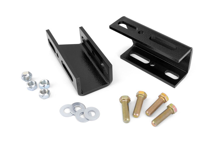Rough Country Sway Bar Drop Brackets - FR - 2-6 In - GMC C15 K15 Truck (69-87) Half-Ton Suburban (69-91)