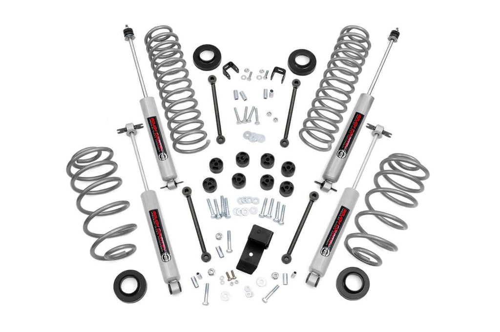 3.25 Inch Lift Kit - 4 Cyl - Jeep Wrangler TJ 4WD (1997-2002)