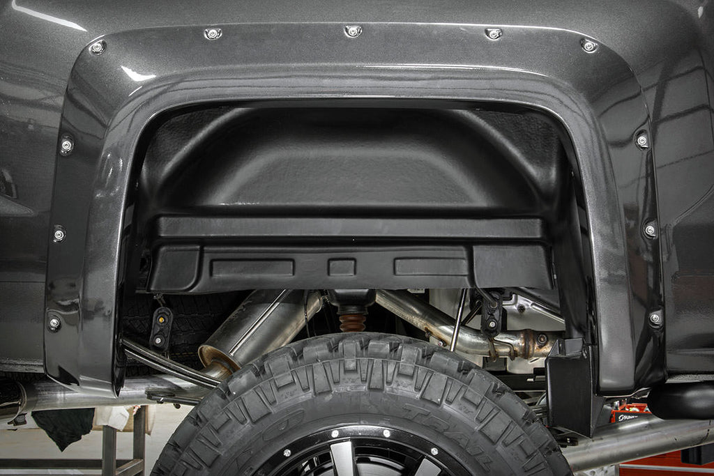 Rough Country Rear Wheel Well Liners - Chevy Silverado 1500 2WD 4WD (2014-2018)