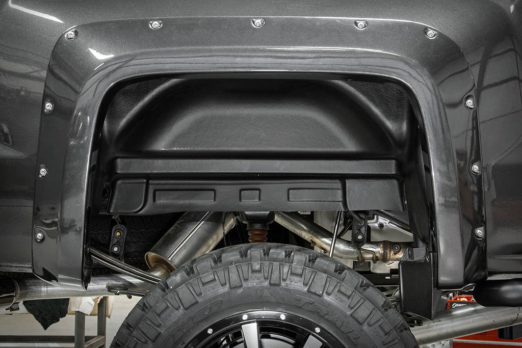 Rough Country Rear Wheel Well Liners - Chevy Silverado 2500 HD 3500 HD (15-19)