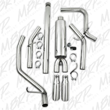 Load image into Gallery viewer, MBRP Chevrolet/GMC 1500 4.8/5.3L EC/CC (excluding 8 bed) Cat Back Dual Split Side