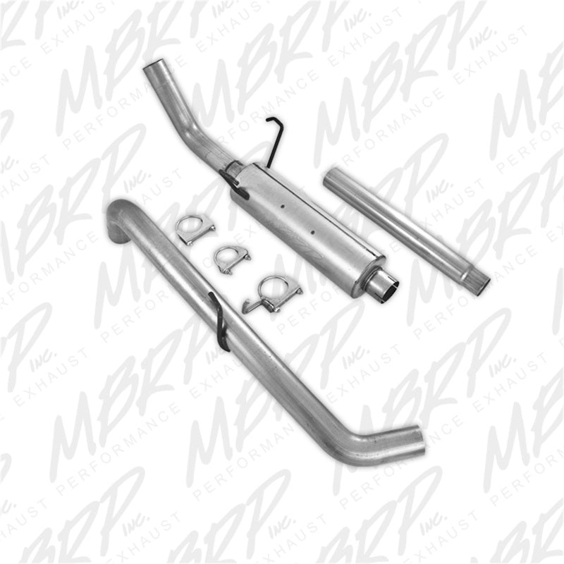 MBRP Dodge Ram Hemi 1500 5.7L SC/CC-SB Cat Back Single Side AL P Series Exhaust