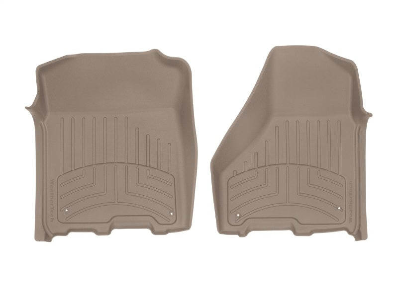 WeatherTech Dodge Ram 1500 Crew Cab / Extended Cab Front Floorliner HP - Tan
