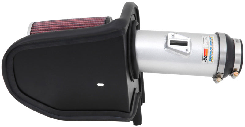 K&N Honda Accord 3.5L V6 69 Series Typhoon Air Intake System - Silver Cold Air Intake Kit