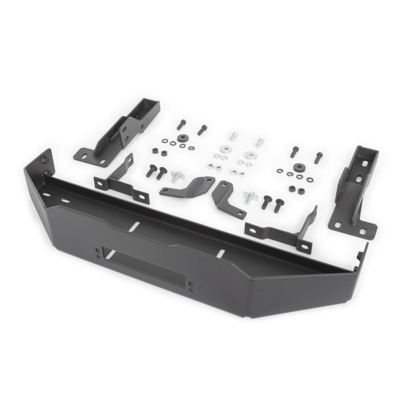 Go Rhino Ford F-150 3100 Series StepGuard Winch Plate Kit (Req. 3298T or 3298MT) - Tex. Blk
