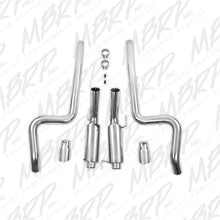 Load image into Gallery viewer, MBRP Ford Shelby GT500 / GT Dual Split Rear Race Version, T409 4in Tips Exhaust System