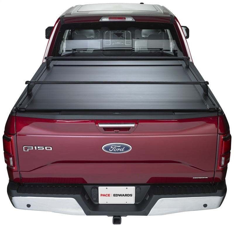 Pace Edwards 04-18 Chevy Silverado Hd - Dual Rear Wheel Ultragroove Metal Tonneau Cover