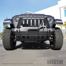 Load image into Gallery viewer, Westin 18+ Jeep Wrangler JL Stubby Front Bumper - Textured Black