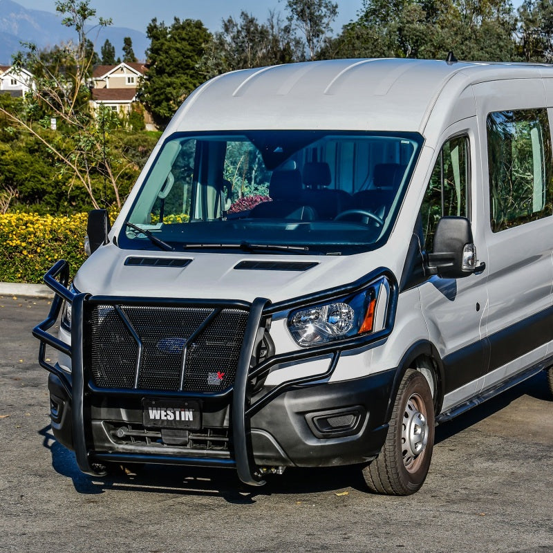 Westin 15+ Ford Transit 150/250/350 HDX Grille Guard - Black