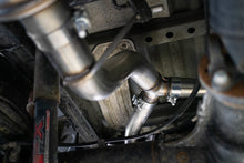 Load image into Gallery viewer, MBRP Ford Ranger 2.3L 3in Dual Split Rear Outlet 4in OD Tips Black Coated Cat Back Exhaust