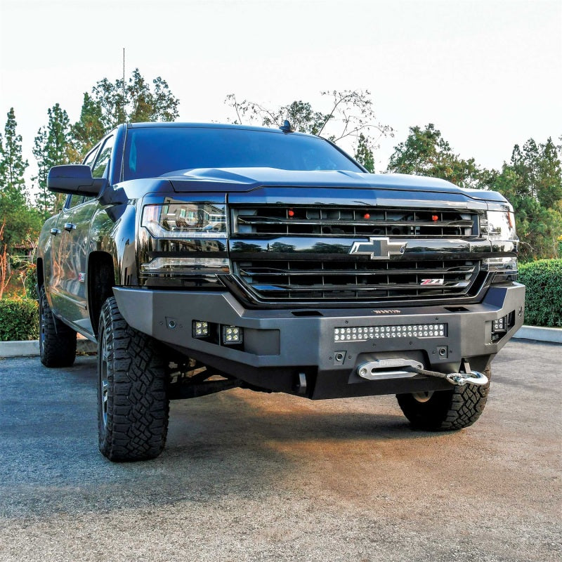 Westin 15+ Chevrolet Silverado 2500/3500 Pro-Series Front Bumper - Textured Black