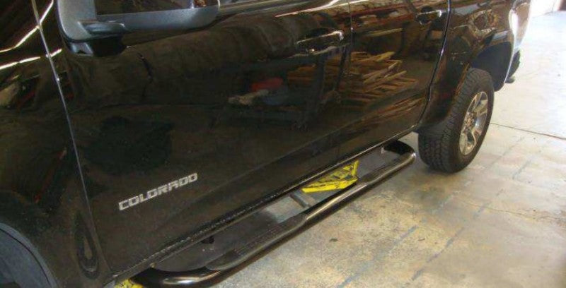 Go Rhino Chevrolet Colorado 4000 Series SideSteps - Cab Length - Black