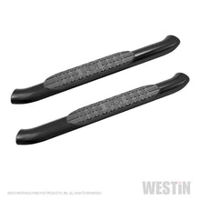 Load image into Gallery viewer, Westin 18+ Jeep Wrangler JL 2DR PRO TRAXX 4 Oval Nerf Step Bars - Textured Black