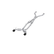 Load image into Gallery viewer, MBRP Nissan Z 3.0L Armor Pro T304 Stainless Steel 3in Cat-Back Dual Rear Exit w/ 5in OD CF Tip