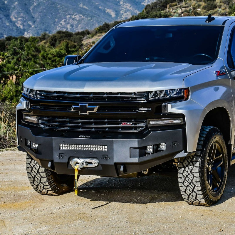 Westin 19+ Chevrolet Silverado 1500 (Excl. Diesel & LD) Pro-Series Front Bumper - Textured Black