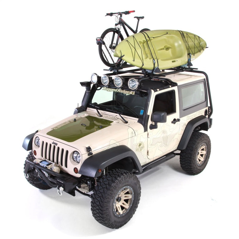 Rugged Ridge Jeep Wrangler 2-Door Sherpa Roof Rack Kit