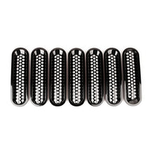 Load image into Gallery viewer, Rugged Ridge Grille Inserts Perforated Jeep Wrangler